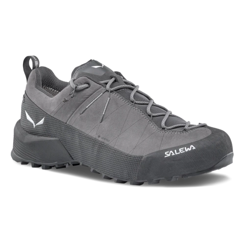 Męskie wodoodporne podejściówki Salewa WILDFIRE LEATHER 2 GTX M - quiet shade/black