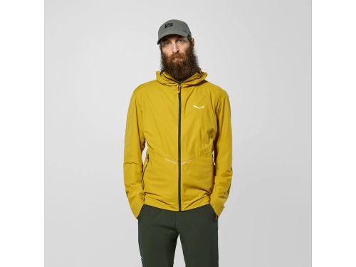 Męska Kurtka Wiatroodporna Salewa PEDROC WIND HD JKT M - olive oil