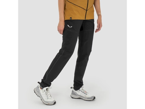 Damskie Spodnie do Hikingu 2w1 Salewa Pedroc 2 Dst 2/1 Pant W - black out