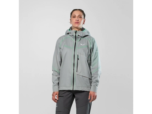 Lekka Damska Kurtka Wodoodporna Salewa Nxt PTX 3L Jkt W - alloy