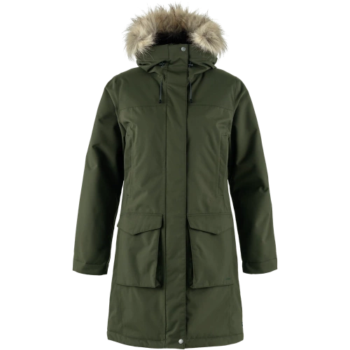 Damska ocieplana Parka Fjallraven Nuuk Lite Parka W - deep forest