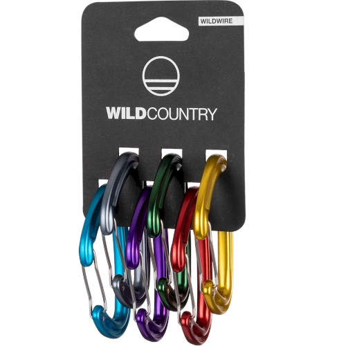 Zestaw Karabinków Wspinaczkowych Wild Country Wildwire Rack 6 Pack - uni