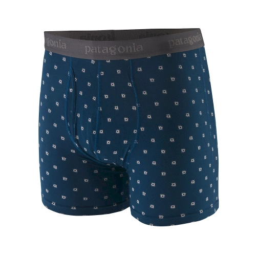 Bokserki męskie Patagonia M's Essential Boxer Briefs - 3 in. - Sun Beams: Lagom Blue