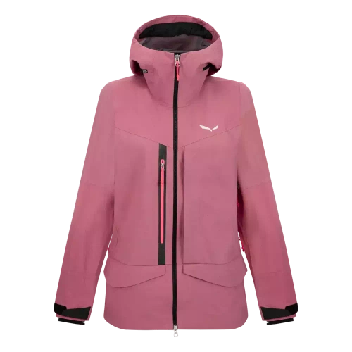 Nieprzemakalna Kurtka Damska Salewa Sella 3L PTX RESPONSIVE W JKT - mauvemood