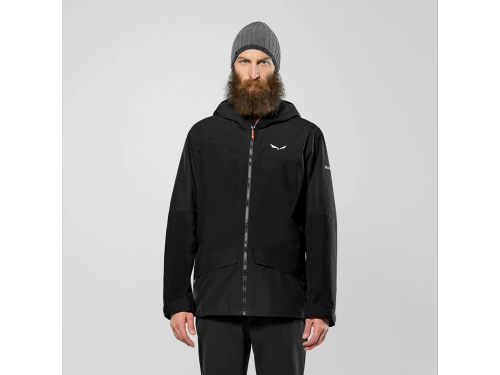 Przeciwdeszczowa Kurtka Męska Salewa PUEZ GTX 2L EPE JACKET M - black out