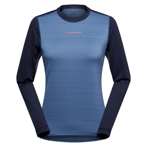 Damska koszulka z długim rękawem La Sportiva Tour Long Sleeve W - Moonlight/Deep Sea