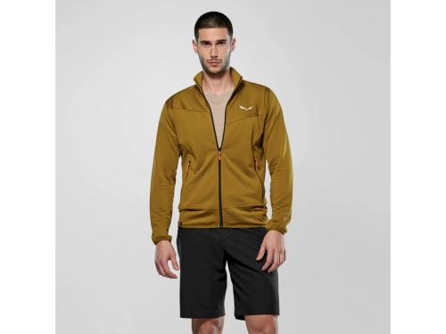 Męski Polar Trekkingowy Salewa Puez Altavia Pl Jkt M - golden brown