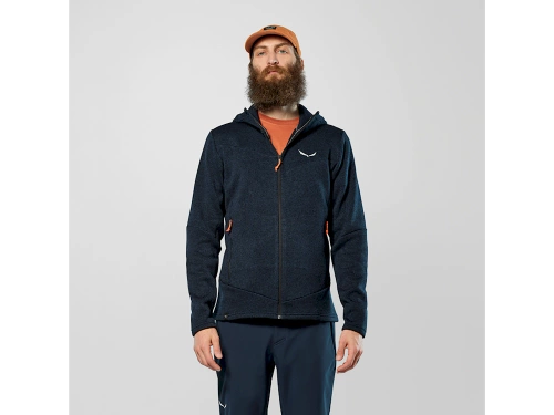 Polar Męski do Trekkingu Salewa PUEZ ROCCA PL HD JKT M - navy blazer