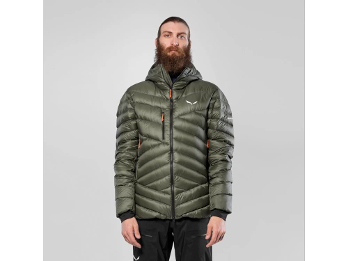 Ciepła Męska Puchówka Salewa ORTLES MED 3 RDS DWN JACKET M - faded green