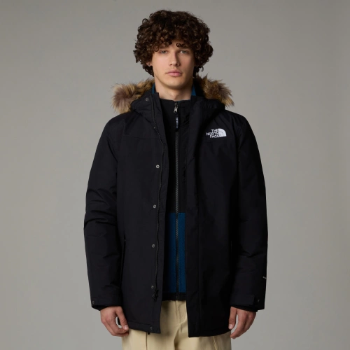 Wodoodporna ocieplana kurtka męska The North Face M Zaneck Jacket - Tnf Black/Tnf Black