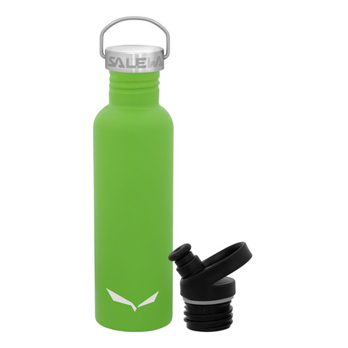 Butelka Salewa AURINO BTL 0,75 L DBL LID - Fluo Green
