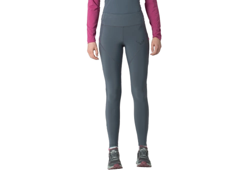 Damskie ciepłe legginsy biegowe Dynafit WINTER RUNNING TIGHTS W - cinder/black