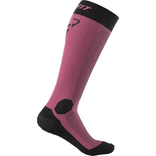 Długie Skarpety Narciarskie Dynafit Speed Dryarn SK - flamingo