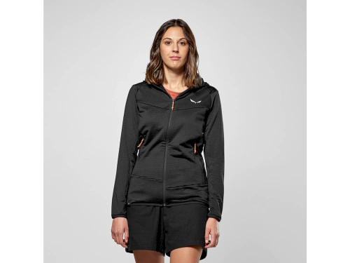 Damski Polar Trekkigowy Salewa Puez Altavia Pl Hd Jkt W - black out