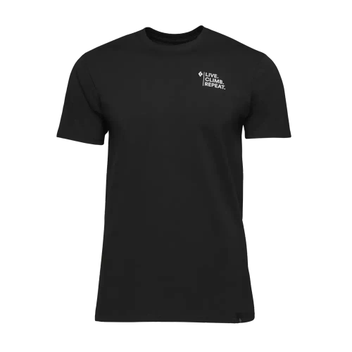 Koszulka Black Diamond M Ice Climber Ss Tee - Black