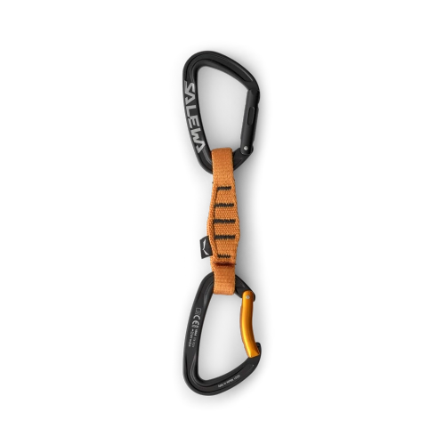 Ekspres do wspinaczki Salewa Ortles Str/Bnt 110 Qd - black/orange