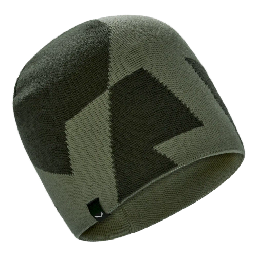 Czapka dwustronna Salewa Pure Reversible Am Beanie - dark olive