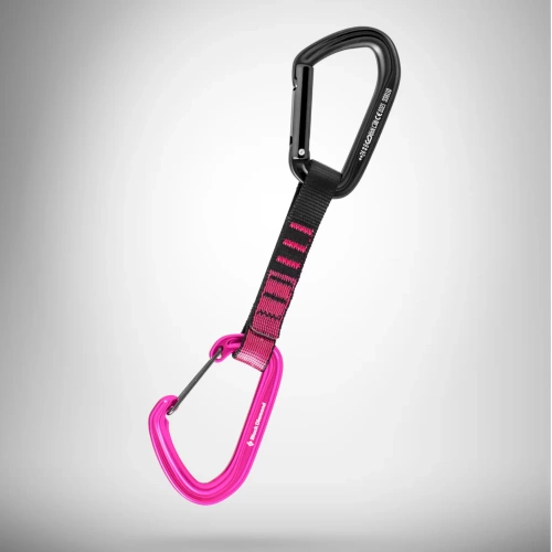 Ekspres Black Diamond Hotforge Hybrid Quickdrw 12 cm - Ultra Pink