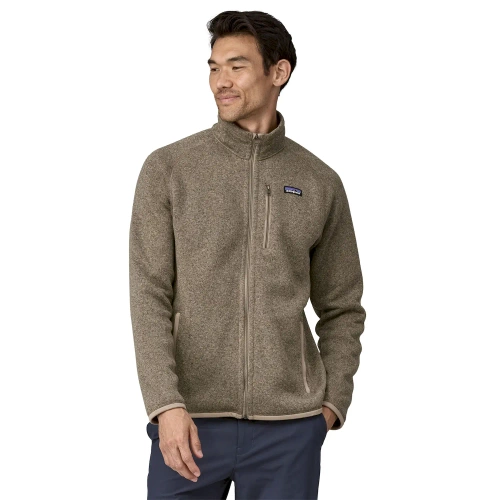 Bluza Męska z Polaru Patagonia M's Better Sweater Jkt - Seabird Grey