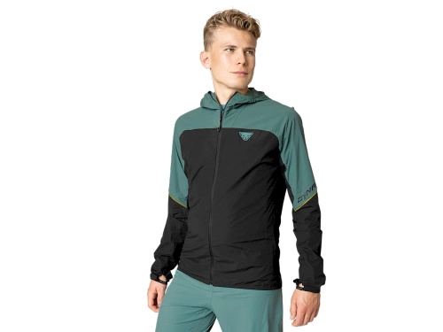 Męska Kurtka Wiatrówka do Biegania Dynafit Alpine Wind Jkt M - atlantic