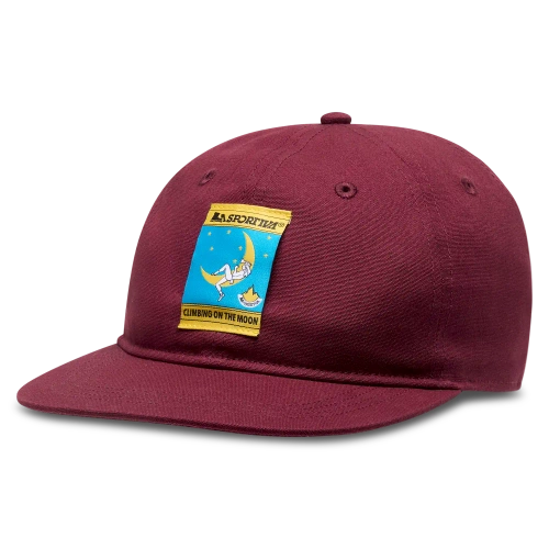 Czapka z daszkiem La Sportiva Climbing on the Moon Hat - Redwood