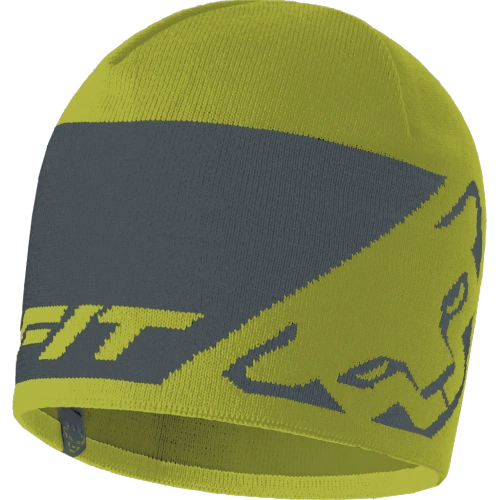 Czapka na skitury Dynafit Leopard Logo Beanie - golden lime