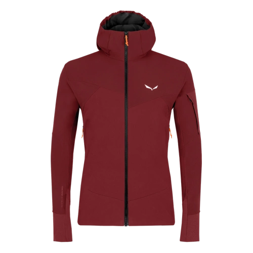 Bluza softshellowa Salewa AGNER DST M JKT - syrah