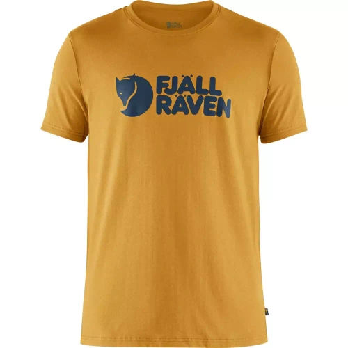 Koszulka Szybkoschnąca Fjallraven Logo T-shirt M - Ochre