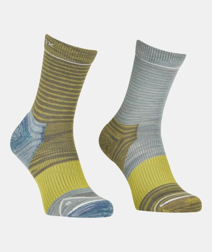 Damskie Skarpetki Turystyczne Ortovox Alpine Mid Socks W - aquatic ice