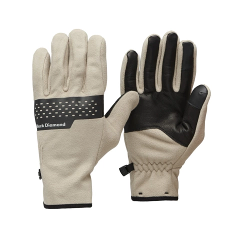 Rękawiczki Polarowe Black Diamond ALPINE FLEECE GLOVES - moonstone