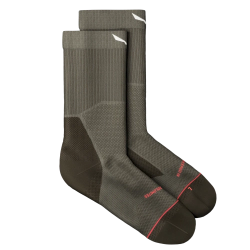 Skarpetki trekkingowe męskie Salewa Eagle Light Crew Sock M - quicksand