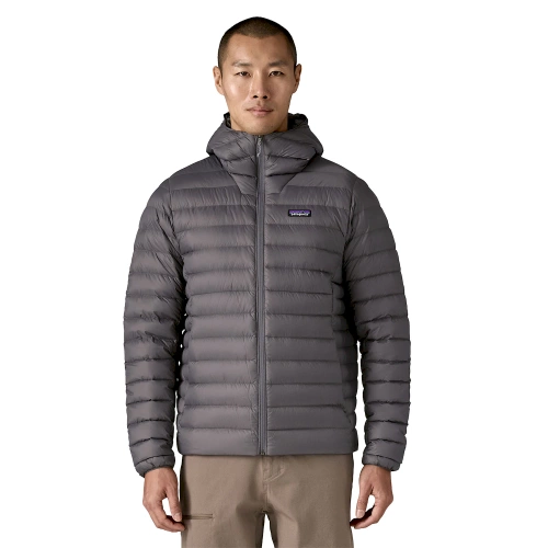 Męska kurtka puchowa Patagonia M's Down Sweater Hoody - Forge Grey w/Forge Grey