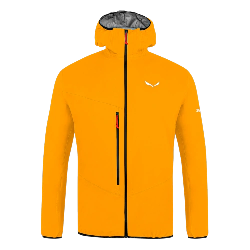 Męska Kurtka Przeciwdeszczowa Salewa Agner 2 PTX 3L M Jkt - turmeric