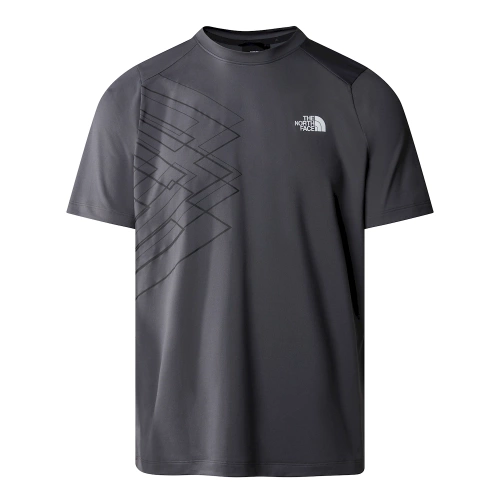 Męska Koszulka Trekkingowa The North Face M Ma S/S Tee Graphic - Anthracite Grey