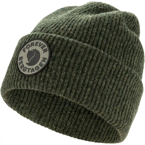Ciepła czapka w góry Fjallraven Bergtagen Forever Wool Beanie - Deep Forest