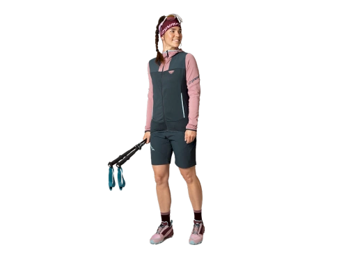 Polar damski Dynafit Traverse Ptc Hooded Jkt W - Mokarosa/3010
