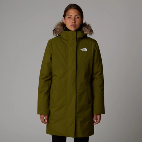 Damska Ocieplana Parka z Kapturem The North Face W Arctic Parka - Forest Olive