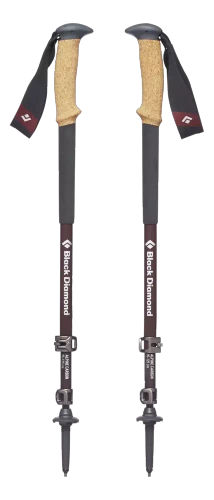 Kije z Korkowym Uchwytem Black Diamond W Alpine Carbon Cork Trek Poles - Rhone