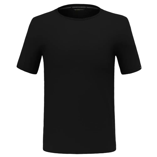 Koszulka z Wełną Salewa Fanes Pure Am T-Shirt M - black out
