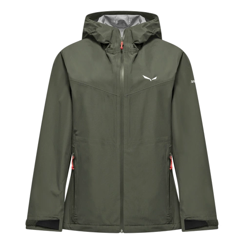 Kurtka Przeciwdeszczowa Damska Salewa PUEZ 2.5L PTX JACKET W - faded green