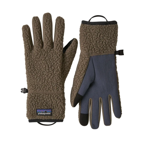 Rękawiczki Polarowe Patagonia Retro Pile Gloves - Marlow Brown