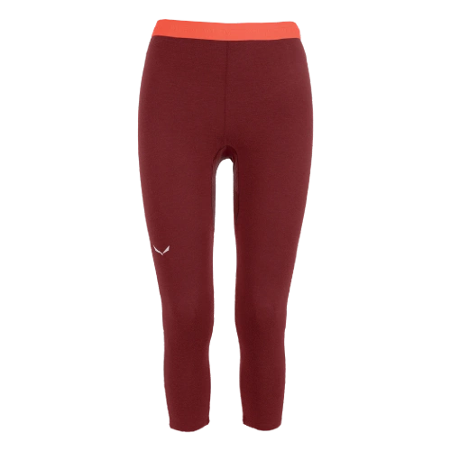 Termoaktywne Getry Damskie 3/4 Salewa Cristallo Warm Amr - syrah