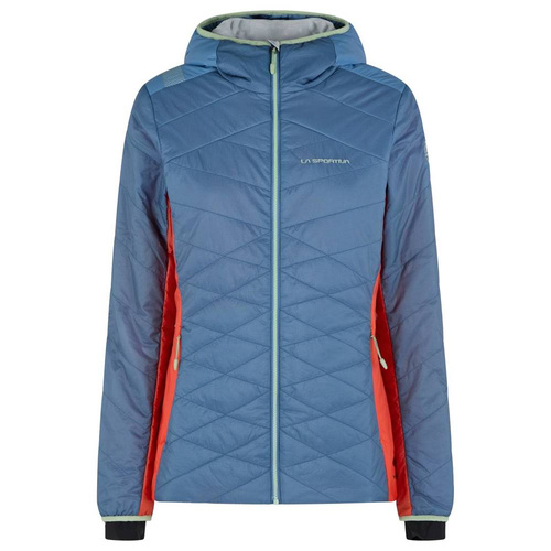 Ocieplana Damska Kurtka La Sportiva Mythic Primaloft - Atlantic/Paprika