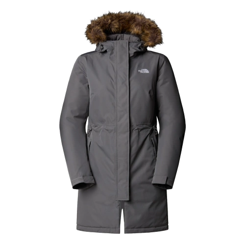 Damska zimowa parka The North Face W ZANECK PARKA - smoked pearl