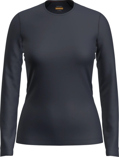 Wełniana Koszulka z Długim Rękawem Icebreaker W 200 Oasis LS Crewe - midnight navy