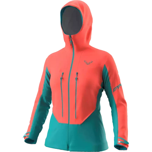 Softshell Dynafit Free Infinium Hybrid JKT W - hot coral
