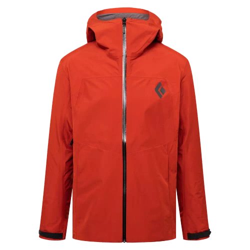 Wodoszczelna Kurtka Black Diamond LIQUID POINT SHELL M - Red Rock