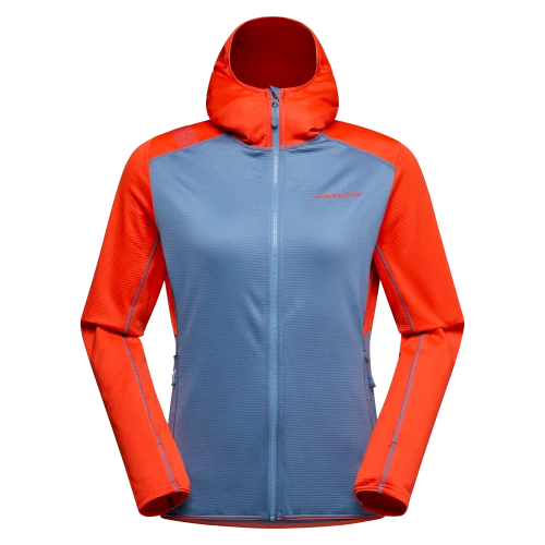 Polar Damski La Sportiva Upendo Hoody W - Moonlight/Cherry Tomato