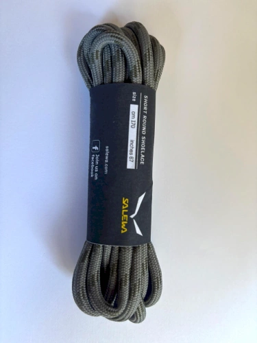 Okrągłe Sznurówki Salewa SHORT ROUND SHOELANCE - shadow