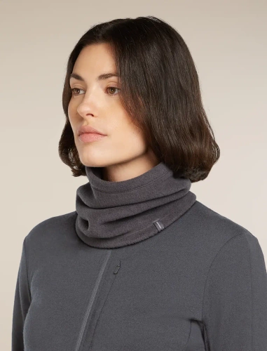 Komin na szyję Icebreaker Unisex Mer 800 RF Class Pile Chute - obsydian